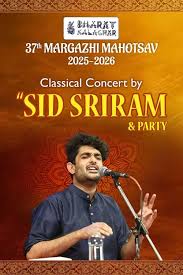 mibile image for Classical Concert by Sid Sriram and Party